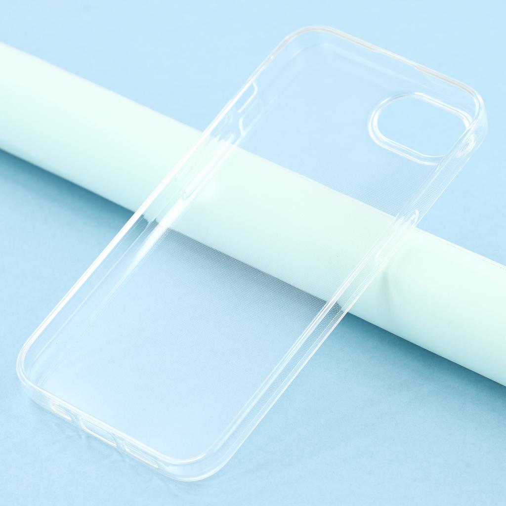 Pentru iPhone 16e Husă Slim Fit Transparentă Moale TPU Acoperire Telefon