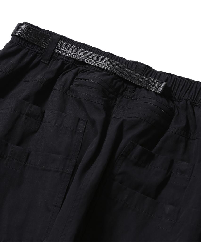 Haebeuopeudyuti Back Multi-Pocket Pants (Black)