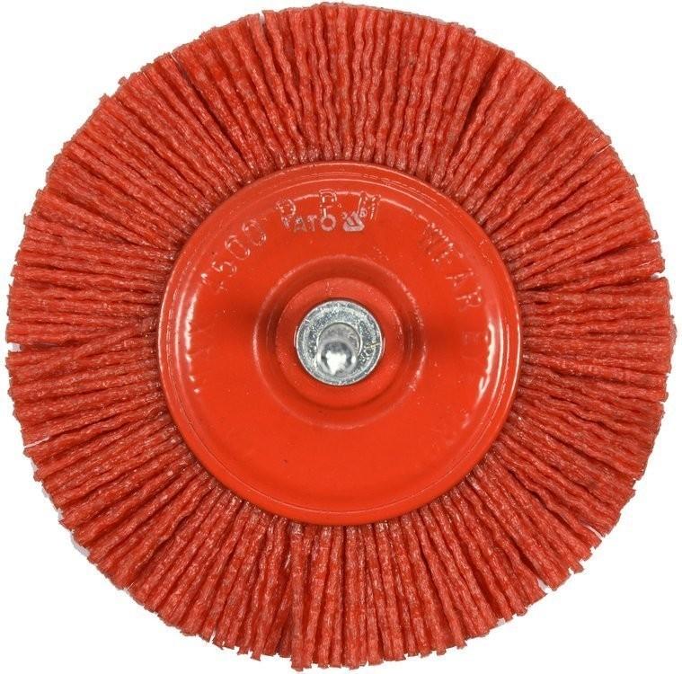 DISC BRUSH 100MM NYLON SHANK YT-47792 YATO