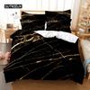 Sada povlečení z barevného mramoru Sada povlaků na přikrývku 3D povlečení Digitální tisk Ložní prádlo Queen Size Ložní souprava Módní design