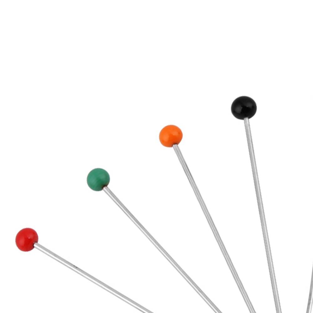 1000pcs Multicolor Sewing Pins High Temperature Resist Straight Pins Dressmaking Pins  DIY Craft