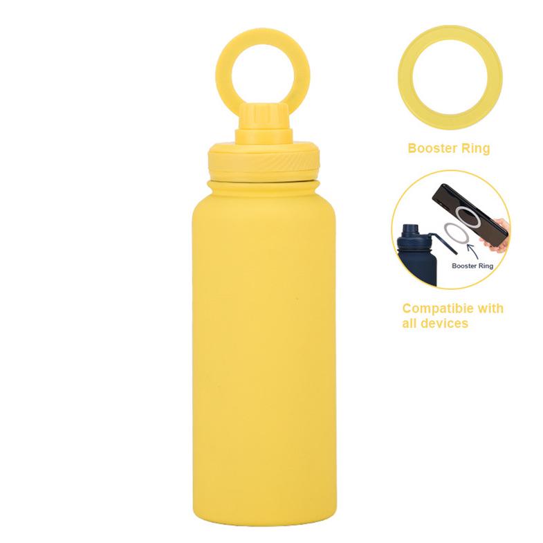 Magnetic Lid Sports Water Bottle