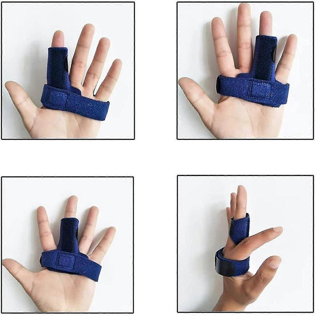 Finger Splint,adjustable Finger Brace Bonus Fastening Tape For Alleviating Finger Locking,popping,bending,stiffness,tendon Release And