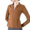 Women's Quick-Drying Long-Sleeved Fitness Jacket for Autumn Yoga