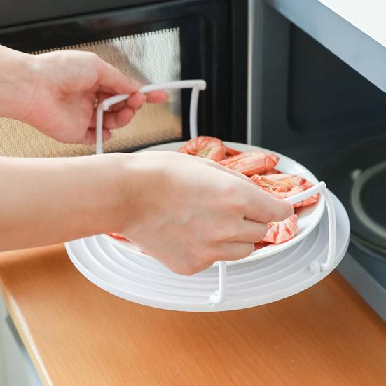 Microwave Tray Multi-layer Stacked Anti-deformed Easy To Clean Cooking PP Foldable Design Steam Holder Home Supplies