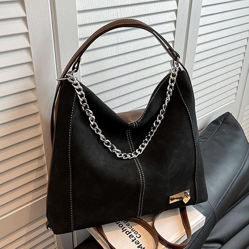 

Retro bag women s large-capacity new autumn and winter shoulder messenger tote bag multi-functional backpack чёрный