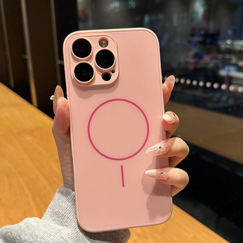 

New IPhone 16 Promax Matte AG Magnetic Phone Case Apple 15 All Inclusive Lens Film Protective Cover iPhone 16 PROMAX