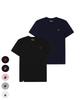 BHPOLOCLUB [2Pack] Women'S Basic Cotton Short Sleeve T-Shirt 5 Colors Ts004 (B Type)