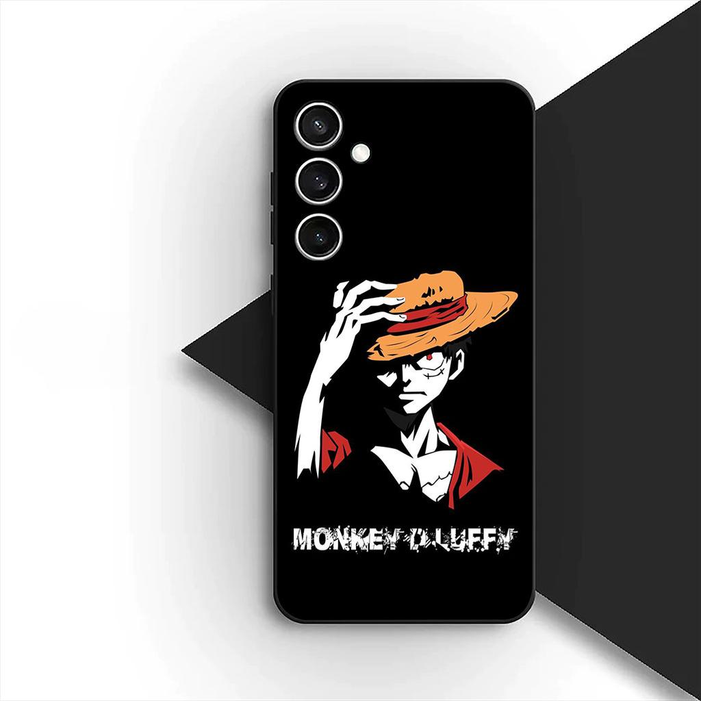 Cover for Samsung Galaxy S24 S25 S23 FE Ultra Plus S7 Edge S25+ S23+ A56 5G Casing Phone Case Anime Usopp One Luffy Piece