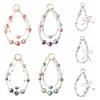 Bag Pendant Mobile Phone Keychain Strap Colorful Beads Phone Hanging Rope  Phone Case Accessories