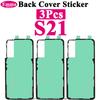 3pcs Waterproof Sticker For Samsung S23 Ultra S21 S22 S24 S25 Plus S26 Rear Back Door Housing Cover Seal Frame Adhesive Glue