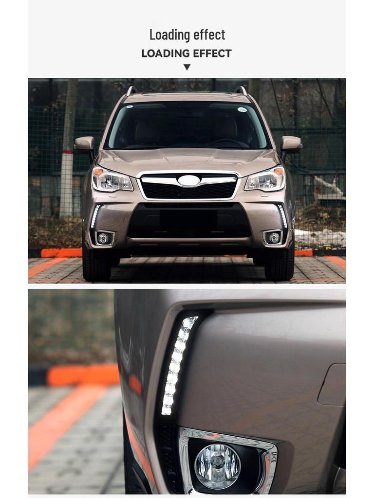 Subaru New Forester Daytime Running Lights