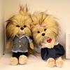 Terrier Cute Yorkshire Dress Dog Stuffed Toy Lovers Girl Birthday Holiday Gift