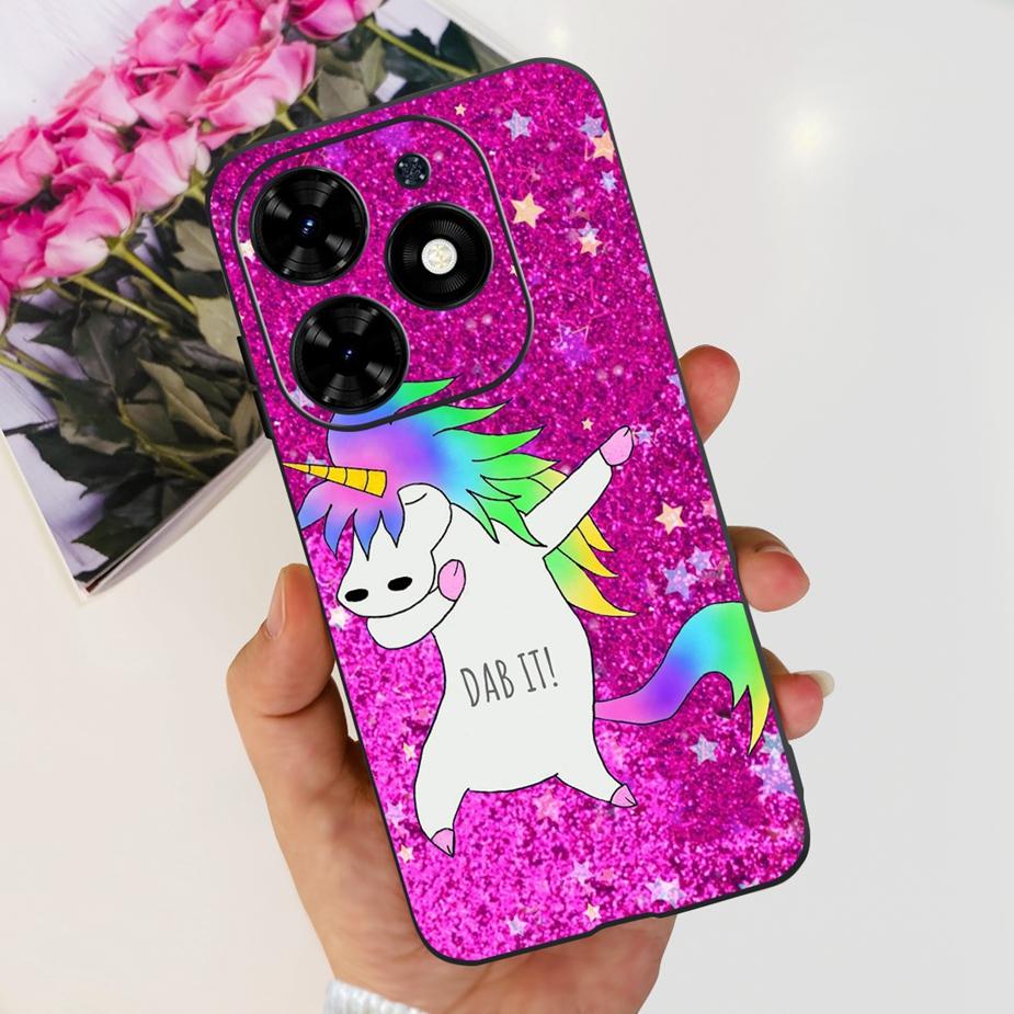 For Infinix Smart 8 Case X6525 Luxury Popular Painted Cover Matte Phone Case For Infinix Smart 8 Smart8 Soft Fundas 6.6'' Bumper
