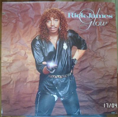 LP Record RICK JAMES  Glow G6135 Gordy 1985 Canada SoulFunk Used