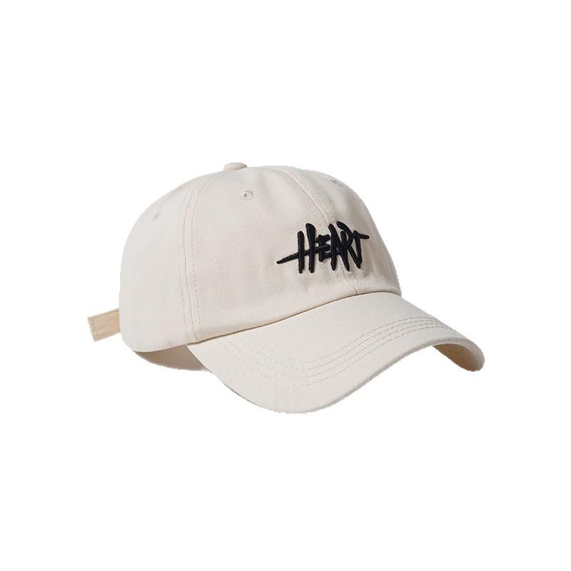 Korean New Green Retro Three dimensional Letter Embroidered Baseball Cap for Women American Casual Soft Top Trendy Brand Baseball Cap for Men