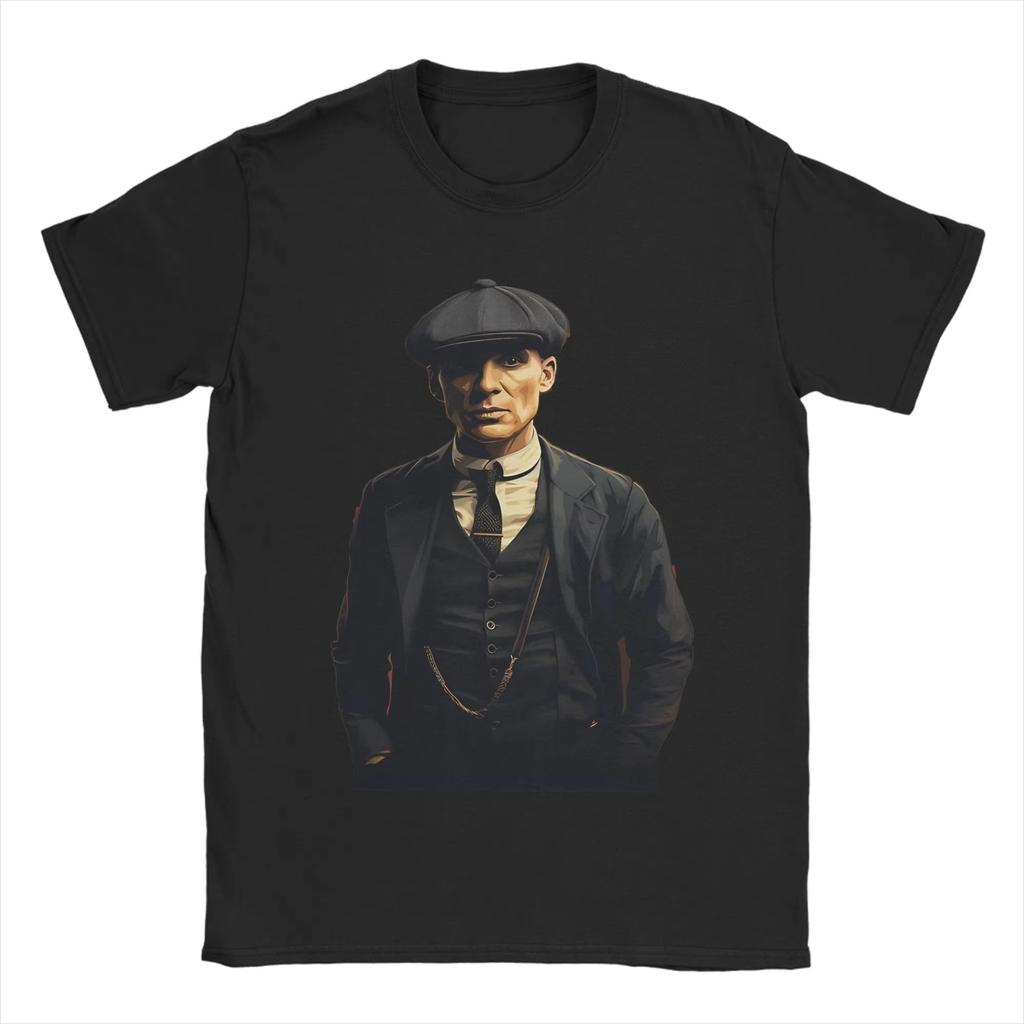 New Print Tommy Shelby Peakys Blinders The Immortal Unisexs Clothing Womens Clothing T Shirt Tee Pure Cotton Summer Tshirt