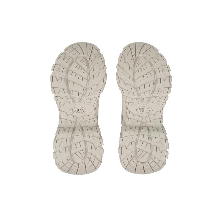 FILA Retro Running Shoes White/Grey/Yellow 1JM01283_092