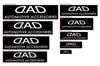 Garcon DAD Sticker [Automotive Accessories] 15x70 ST034-01 D.A.D