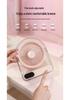 2026 USB Rechargeable Desktop Fan with Detachable Brushless Motor, Silent Operation, Digital Display, and Enhanced Airflow