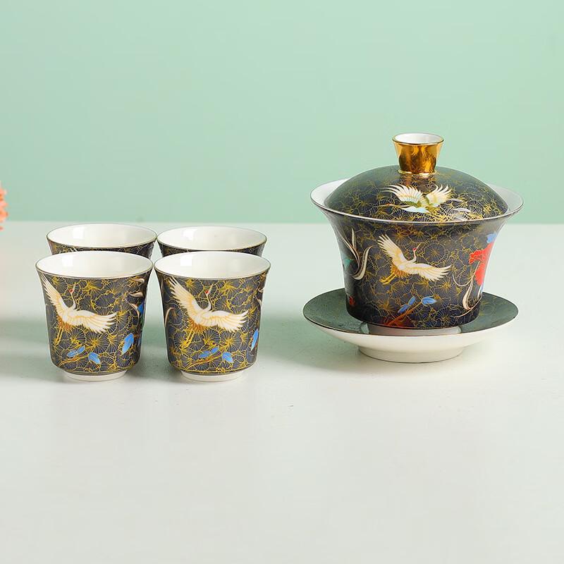 

JANLA Enamel Color Kung Fu Tea Set