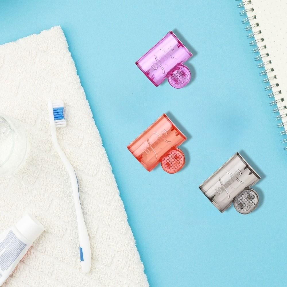 Plastic Toothbrush Storage Clip Portable Toothbrush Head Cover New Toothbrush Protective Cap