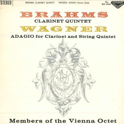 Disque LP MEMBRES DE L'OCTUOR DE VIENNE - Brahms: Quintette pour clarinette en si mineur SLC1206 LONDRES Japon Classique Occasion