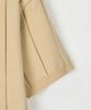 NODU Round Ribbed Short Sleeve Knit [Beige]