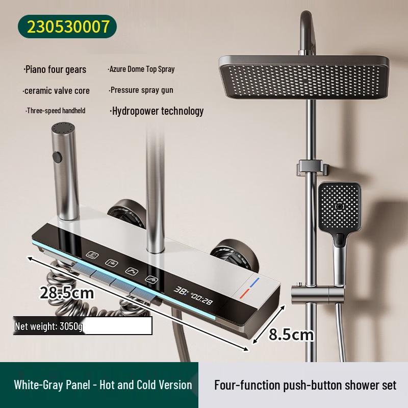 LANGZHIWEN Pressurized Shower Head Set