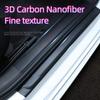 1Pc 3Meters Carbon Fiber Pattern Tape Car Door Bumper Edge Guards Protection Single-Sided Kitchen Strip Self-Adhesive 35710Cm