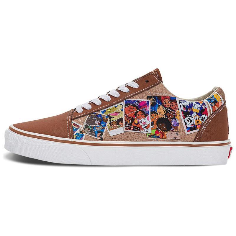 

Vans Old Skool X Disney Scrapbook Sneakers VN0005UFBMB 35 коричневый