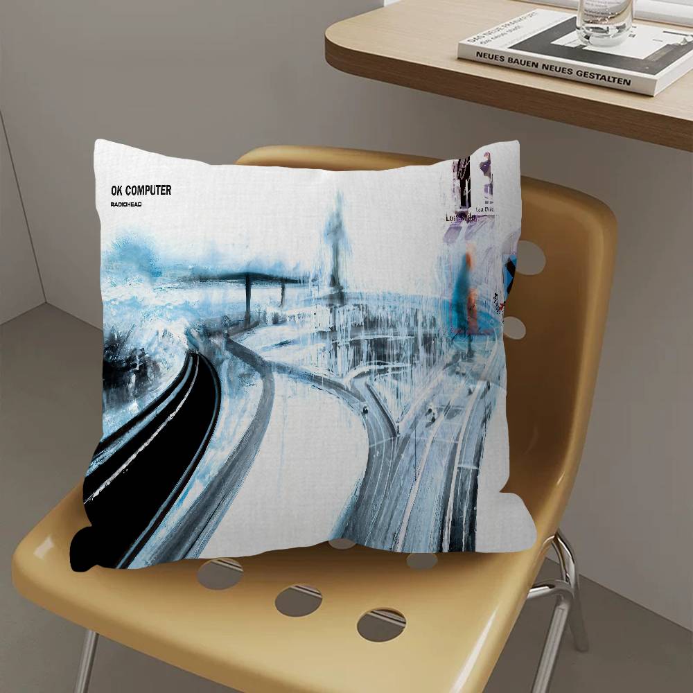 Band R-radioheadS Pillow Gift Home Office Decoration Bedroom Sofa Car Cushion Cover Case 45x45