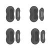 Magnetic Silicone Remote Control Holder Adhesive Sticker Nonslip for Home Office Easy Installation Compatibility