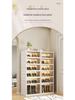 Double-Row Multi-Layer Foldable Shoe Cabinet with Dustproof AJ Storage Display Rack