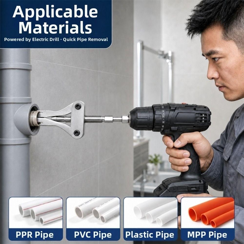 Hex Shank Broken Thread Puller Broken Pipe Extractor Plumbing Maintenance