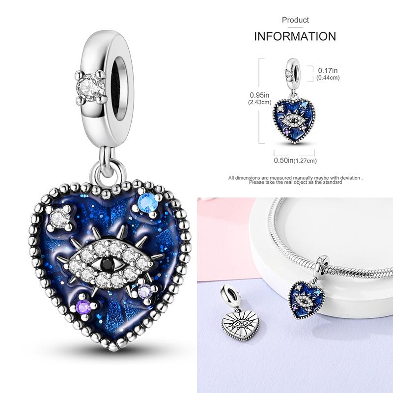 Ancient Egypt'S Copper Guardian Pharaoh Devil'S Eye Pyramid Sphinx Bastet Charm Fit Bracelet Diy Jewelry