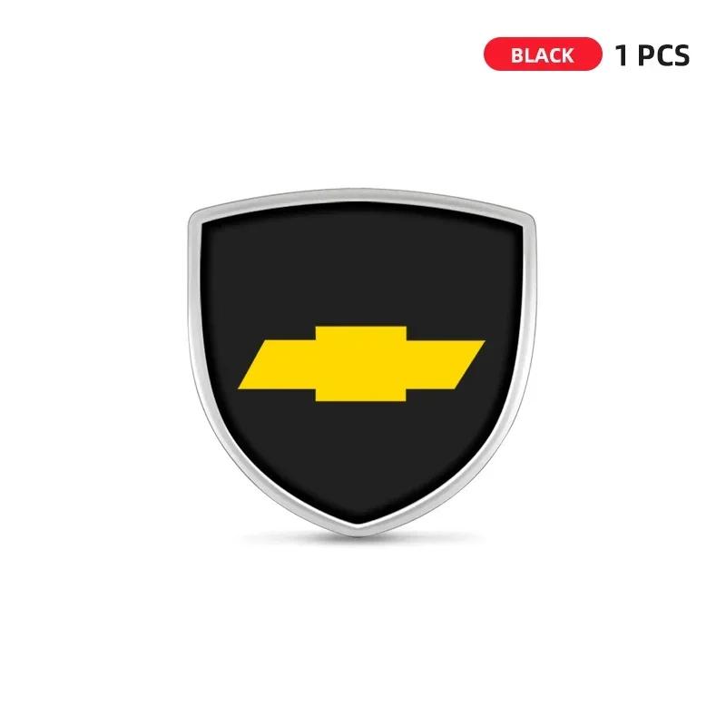 

3D Metal Car Body Fender Emblem Shield Stickers Decor Auto Accessories For Chevrolet Cruze Lacetti Captiva SS Z71 Equinox Trax