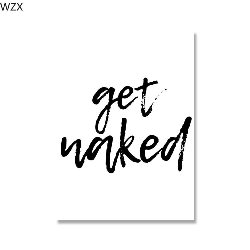 Toilette Leinwand Wand nordischen Kunst Poster drucken lustige Badezimmer Zitate Kunst Malerei schwarz und weiß Typografie Home Decor kein Rahmen
