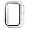 Tempered Glass+Cover For Apple Watch Case Series 9 8 7 6 5 se Screen Protector Film For IWatch 45mm 44mm 40mm 41mm Accessories