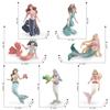 Simulation Mythology And Legend Mermaid Model Mermaid Ocean Scene Children'S Cognition Static Ornament