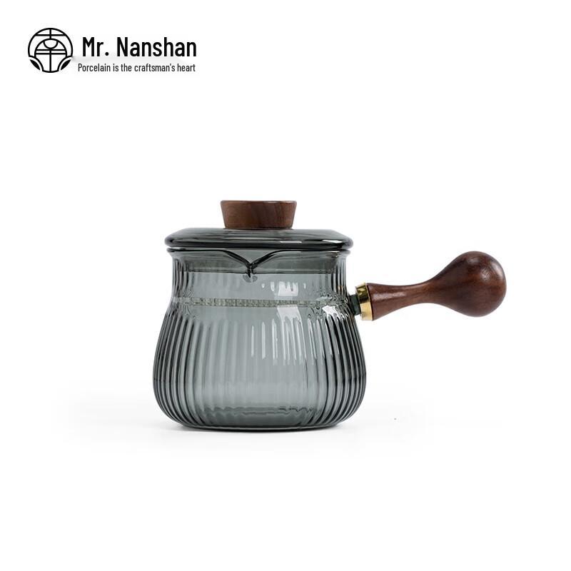 Nanshan Mr. Heat-Resistant Glass Side Handle Tea Kettle
