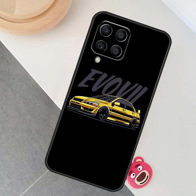 Yellow Jdm Cars Case For Samsung Galaxy M14 M34 M54 M33 M21 M31 M16 M36 M56 M53 M13 M12 M32 M52 M15 M55 M35
