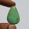 Natural Chrysoprase Gemstone Cabochon - Loose Semi Precious Stone 29 Carats Pear Shape 35x23 Mm, Jewelry Craft Supply