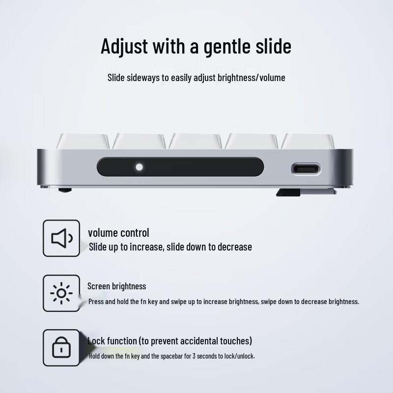 LOFREE FLOW 84-Key Low-Profile Mechanical Keyboard