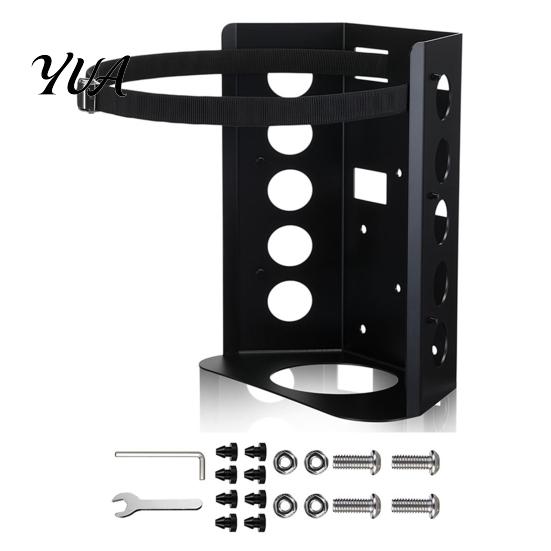 Vehicle Propane Storage Tank Mounting Bracket, Adjustable Stainless Steel Strap Design, Heavy Duty Camping Gas Bottle Support Rust Resistant