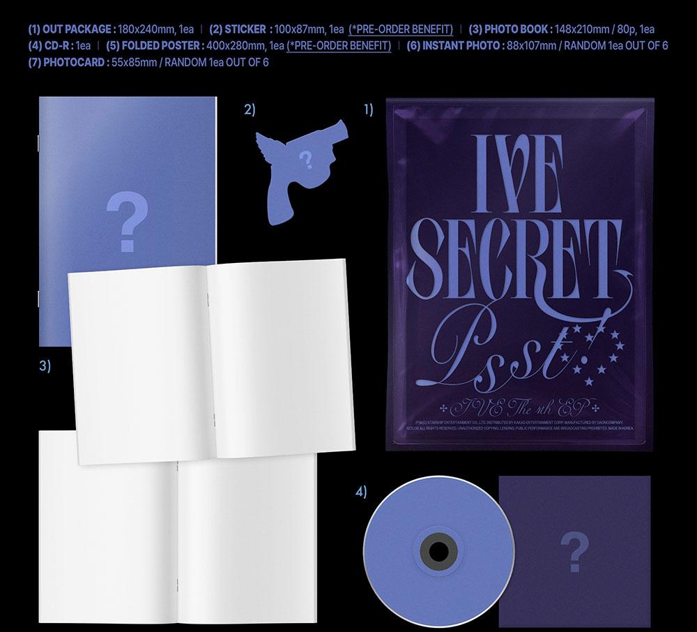 IVE [IVE SECRET] 4th EP ALBUM