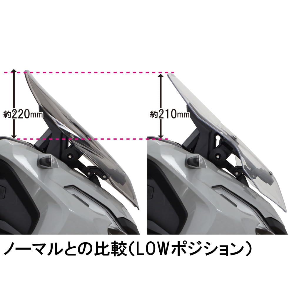 Special Parts Takegawa Smoke Screen for ADV150 (KF38)/ADV160 (KF54)