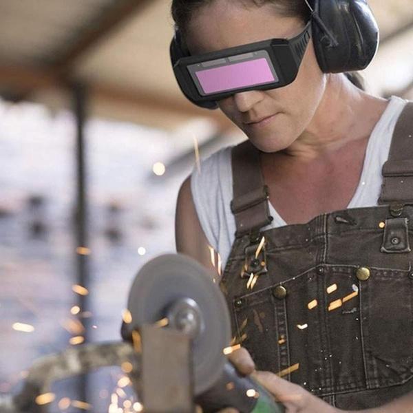 Automatische Verdunkelungs-Schweißbrille Blendfreie UV-Schweißbrille
