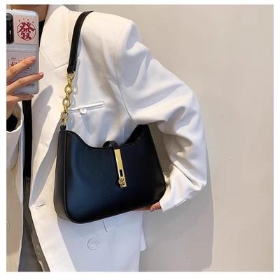 Niş tasarım çanta kadın yeni üst düzey taşınabilir koltuk altı çantası çok yönlü moda omuz çantası