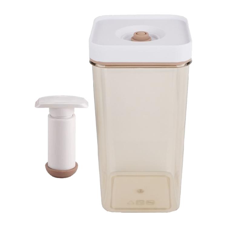 Kitchen Container with Silicone Sealed Lid Refrigerator Food Vacuum Storage Box Airtight Fridge Organiser for Fruit